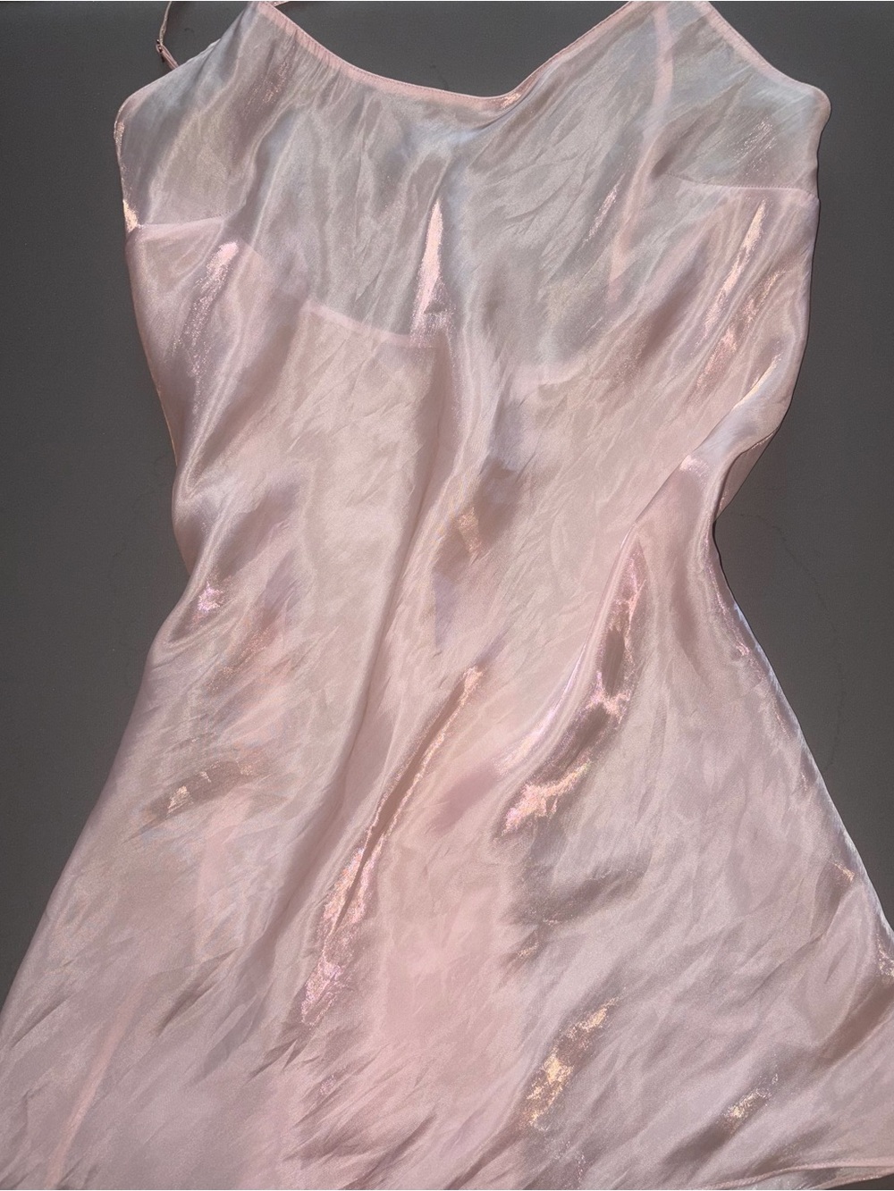 Victoria's Secret Light Pink Satin Slip